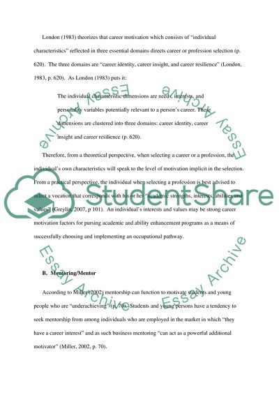 Pipelining: A Grounded Theory of Successful Navigation through an Occupational Pathway Literature Review