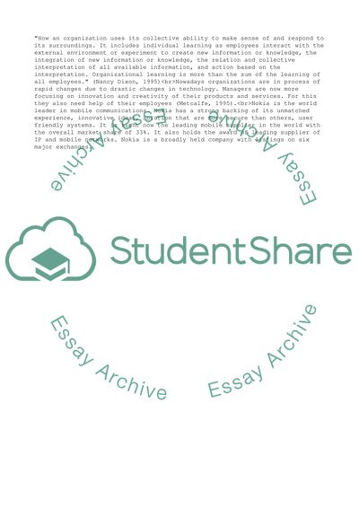 Introduction to Nokia