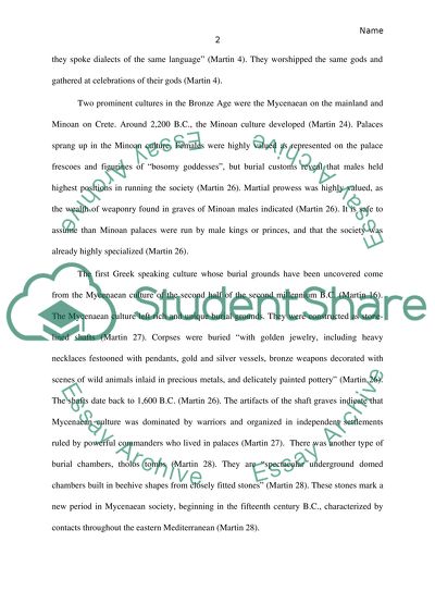 Describe the development of ancient Greek burial customs through time