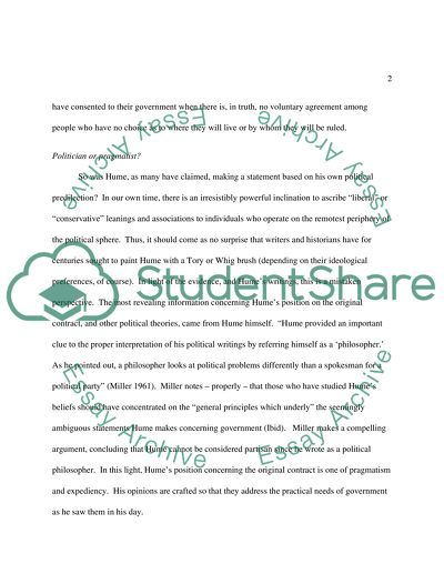 Hume and the Utility of Practical Governance