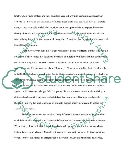 Black Art Movement and the Harlem Renaissance