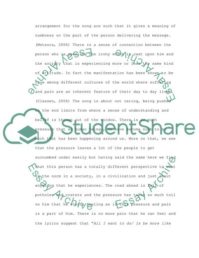 Numb by Linking Park