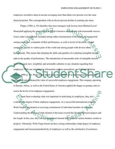 Extended Outline or Action Plan for consultancy report