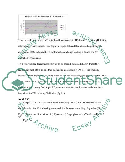 The Amyloid Fibrils Formation