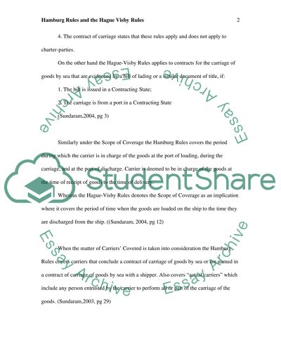 International Trade and Maritime Law