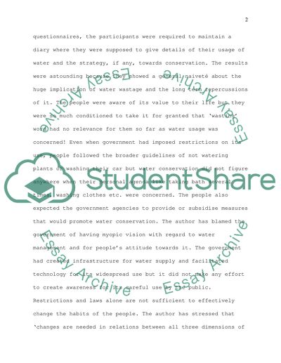 Big Water, Everyday Water:A Sociotechnical Perspective Zoe Sofoulis