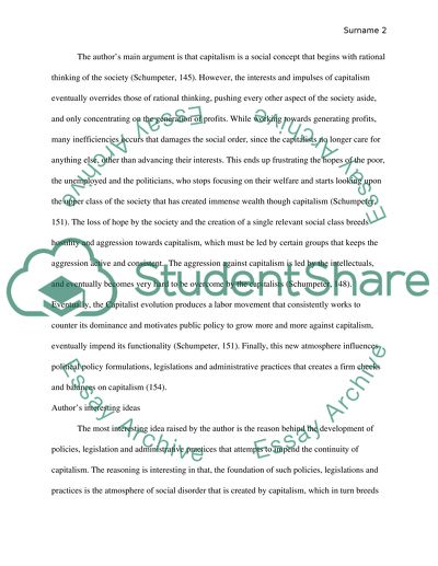 The social atmosphere of capitalism