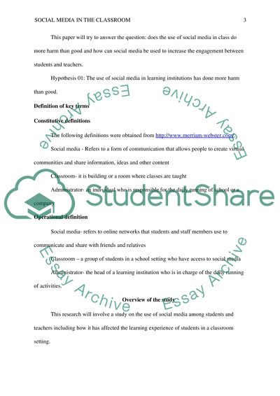 Introduction to Social Media in the Classroom