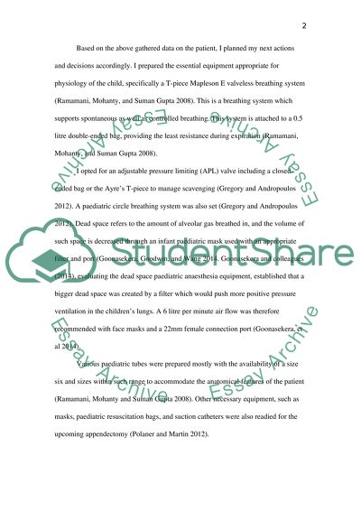 Advanced Anesthesia Practice: an Emergency Appendectomy on a Pregnant Woman and 10-Year-Old Girl