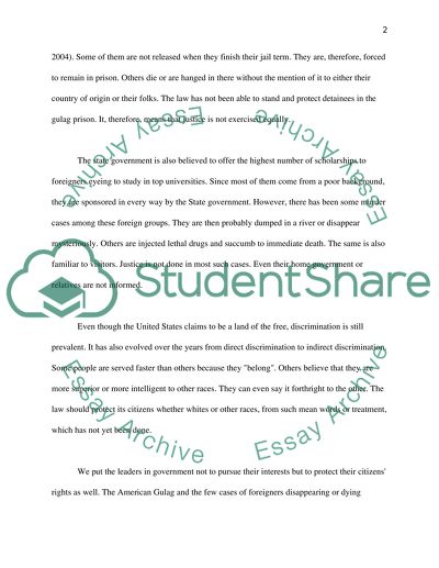 Does the Law Protect the Weak