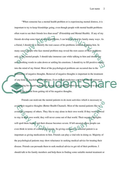 emotional well being essay