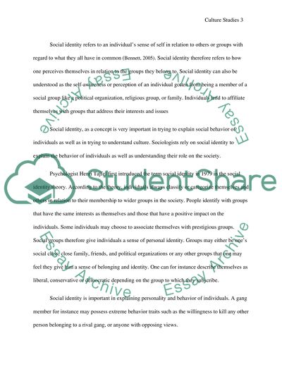 Culture and Everyday Life