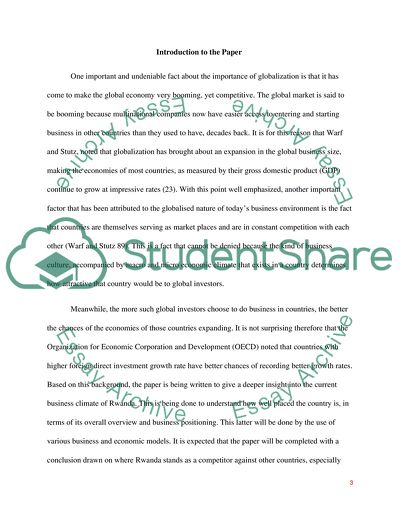 How Much Is Rwanda Attractive for Investors