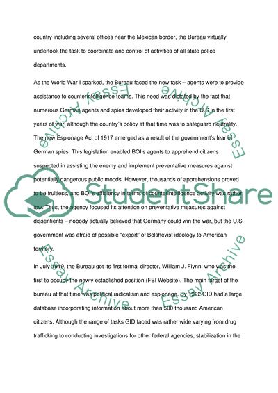 A Brief History of the FBI