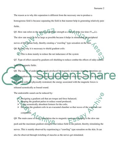 Magnetic Resonance Instrumentation