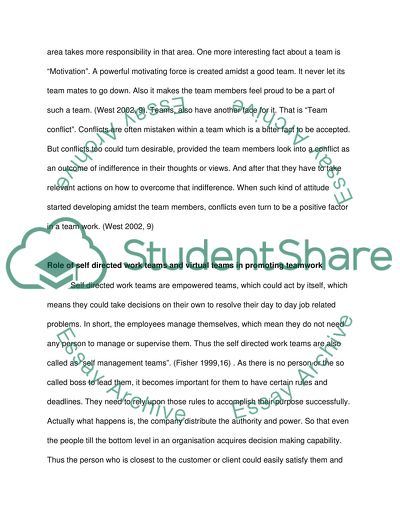 Are Teams The Effective in Contemporary Organisations