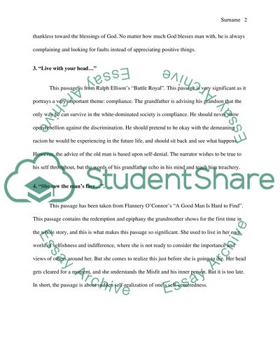 The Short Story The Hand