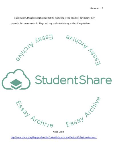 The Persuaders Critique