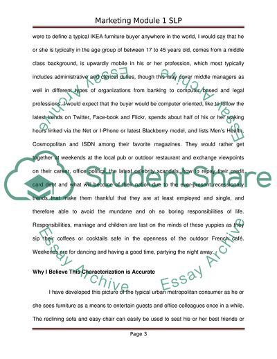 MKT501 Strategic Marketing - Mod 1 SLP