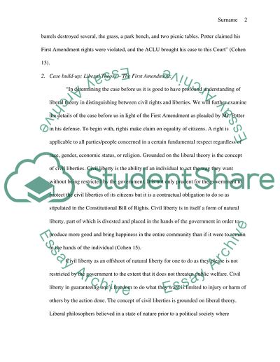 Supreme Court Rulings - Potter v. California