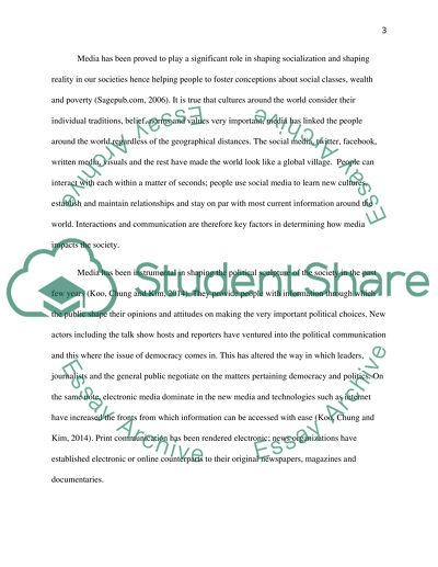 The Invention and Introduction of Media in Society