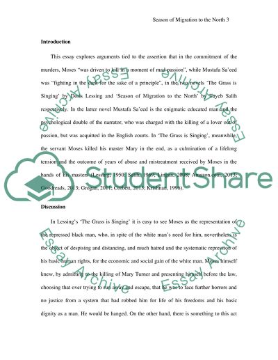 On Season of Migration to the North vs The Grass Is Singing