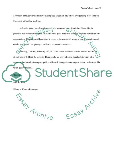 Social Media Program in Organization