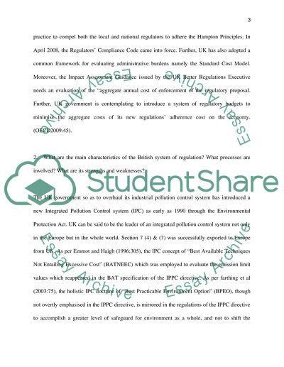 Enhanced Environmental Regulation