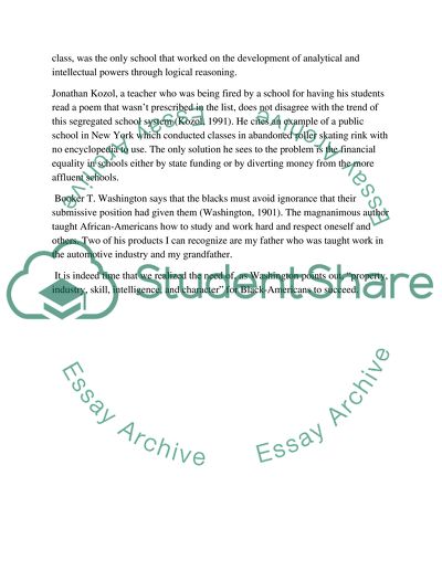 Social classes and education