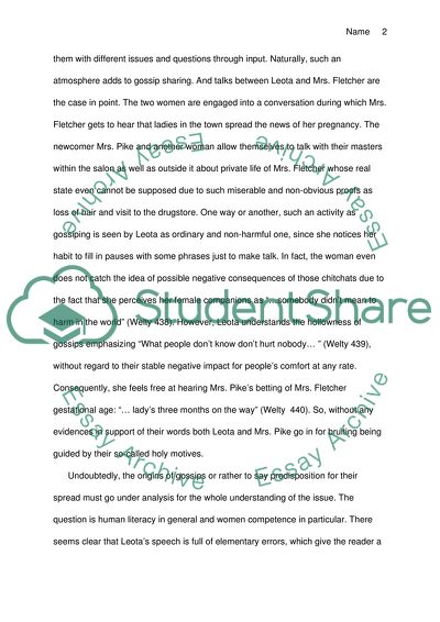 Gossips and Their Role in Human Life