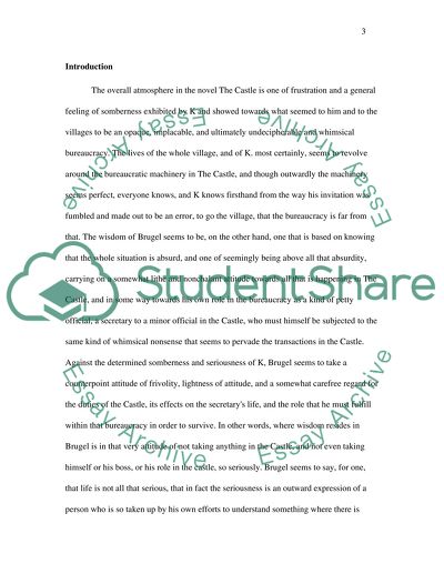 Brugels Wisdom and How It May Have Changed the Destiny of K