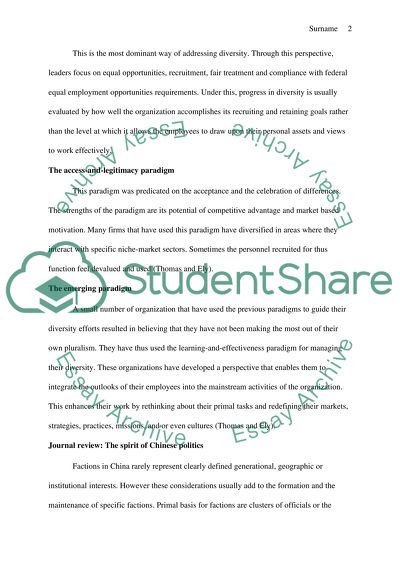 The Benefits of a Diverse Labor Force