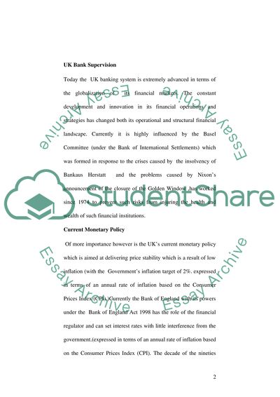 FINANCIAL DEVELOPMENT IN A COUNTRY OF YOUR CHOICE