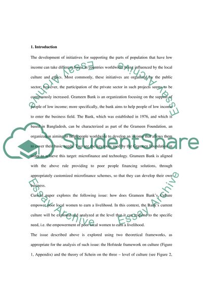 Organisation Culture