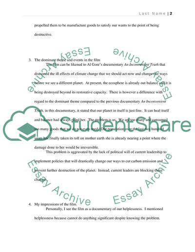 Section 2 Video Report