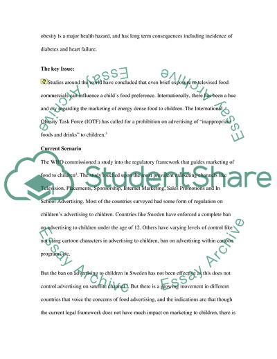 Analysis on a marketing news story which has appeared in 2008