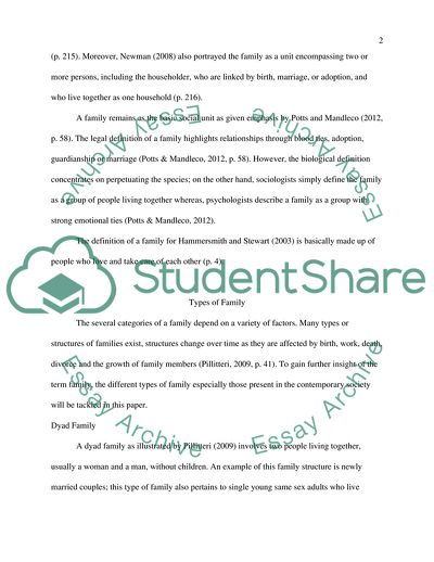 The Family as the Fundamental Unit in a Contemporary Society