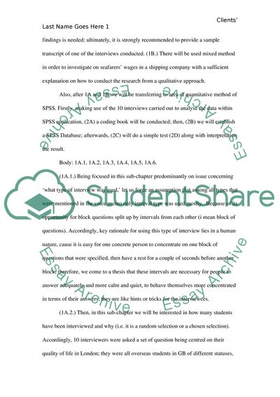 Research Methods In Maritime Policy
