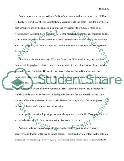 Compare - Contrast Paper