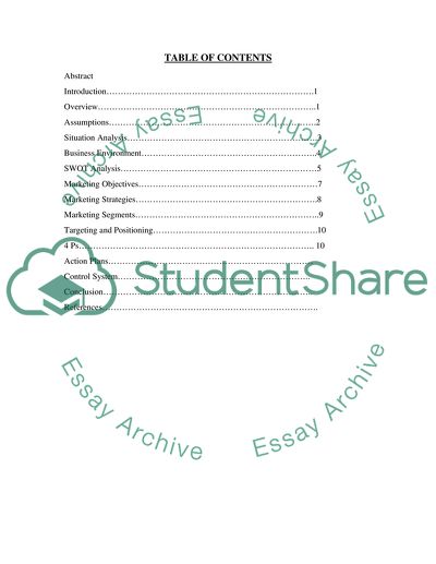 International Marketing of a Restaurant