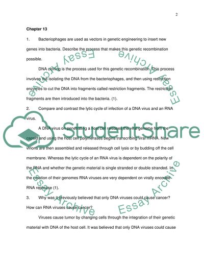 The Use of Bergeys Manual as a Tool of Classification