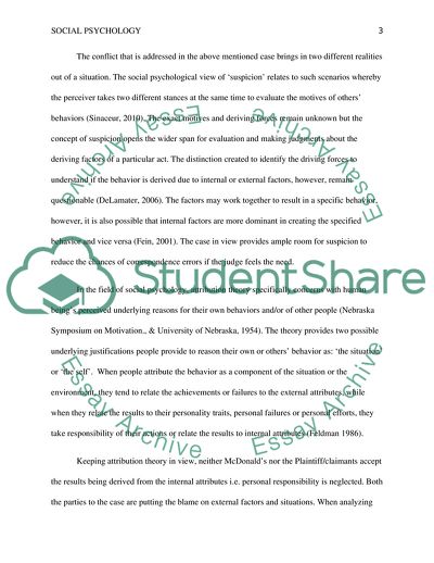 Application and Relevance of Social Psychology Concepts