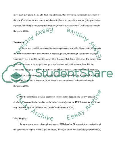 Temporomandibular Joint Surgery