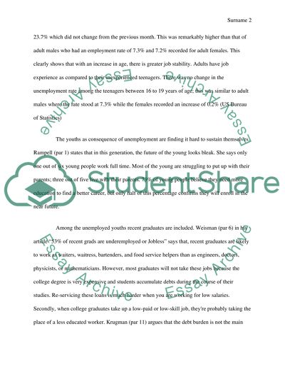 The State of American Employment