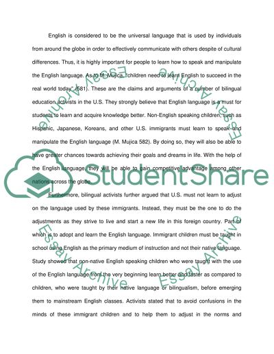 Argumentation with thematic synthesis of materials