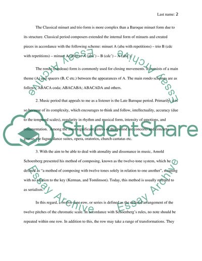 Sonata in the Classic Period