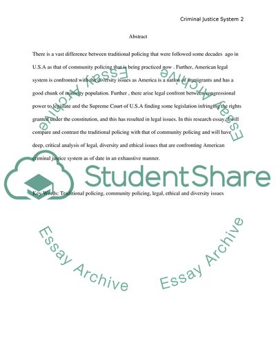 Contemporary Issues in Criminal Justice Management