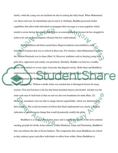 The Spread of Buddhism and The Spread of Islam