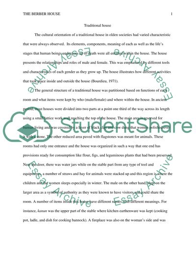 A close reading of a specific and familiar space