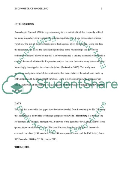 Importance of Econometrics Modelling